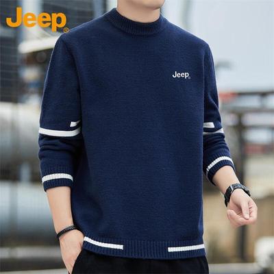 Men's Autumn/Winter Half-Turtleneck Knit Sweater
