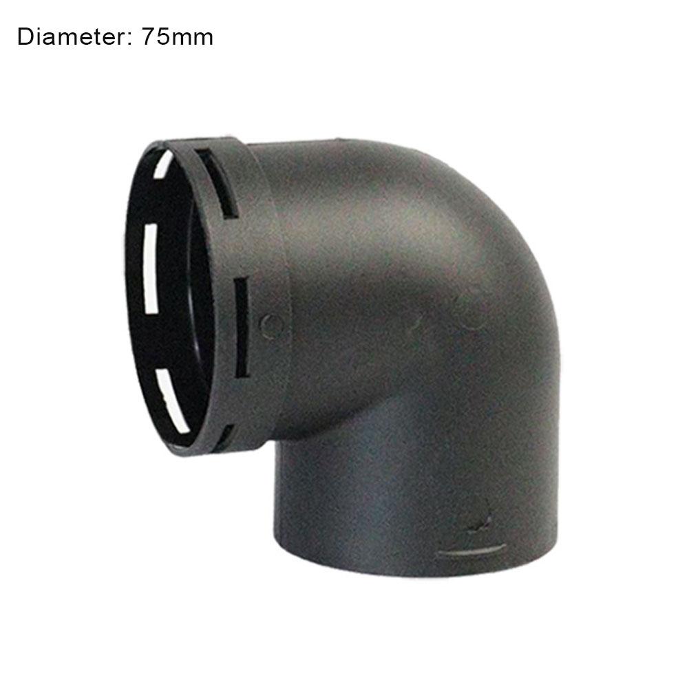 Elbow Duct Connector 60/75mm L-Shape Car Diesel Air Parking Heater Ducting Pipe Outlet Connector for Eberspaecher for Webasto