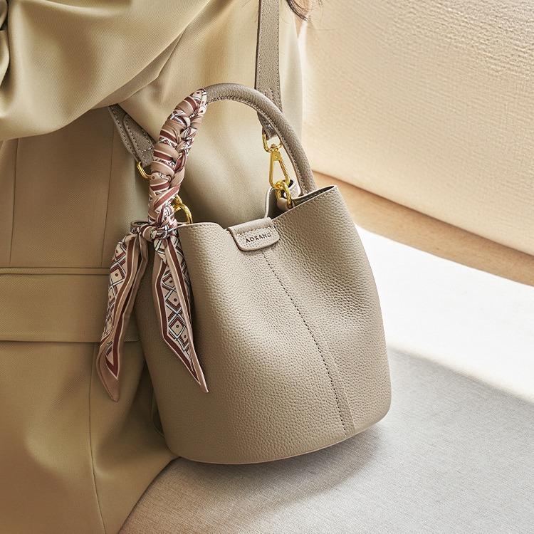 Borsa da donna e portamonete in pelle PU vintage Borsa a tracolla messenger composita di lusso per donna Borsa a secchiello a spalla piccoli bolsos