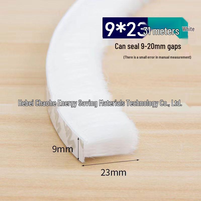 Self-Adhesive Wool Weather Stripping for Doors and Windows
