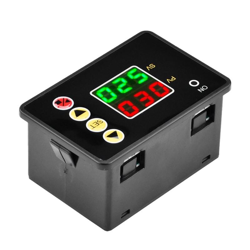 12V 24V 110V-220V LED Digital Time Delay Module Countdown Timer Relays 0-999s/min/hour Open Timer Control Module