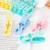 Windproof Clothes Drying Clips: Plastic Pegs for Household Clothes Racks