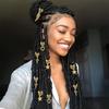 70/35pc Alloy Braid Hair Ring Dreadlock Loc Hair Jewelry Golden Braiding Cuffs Charms for Braids Hippie Hair Styling Accessories