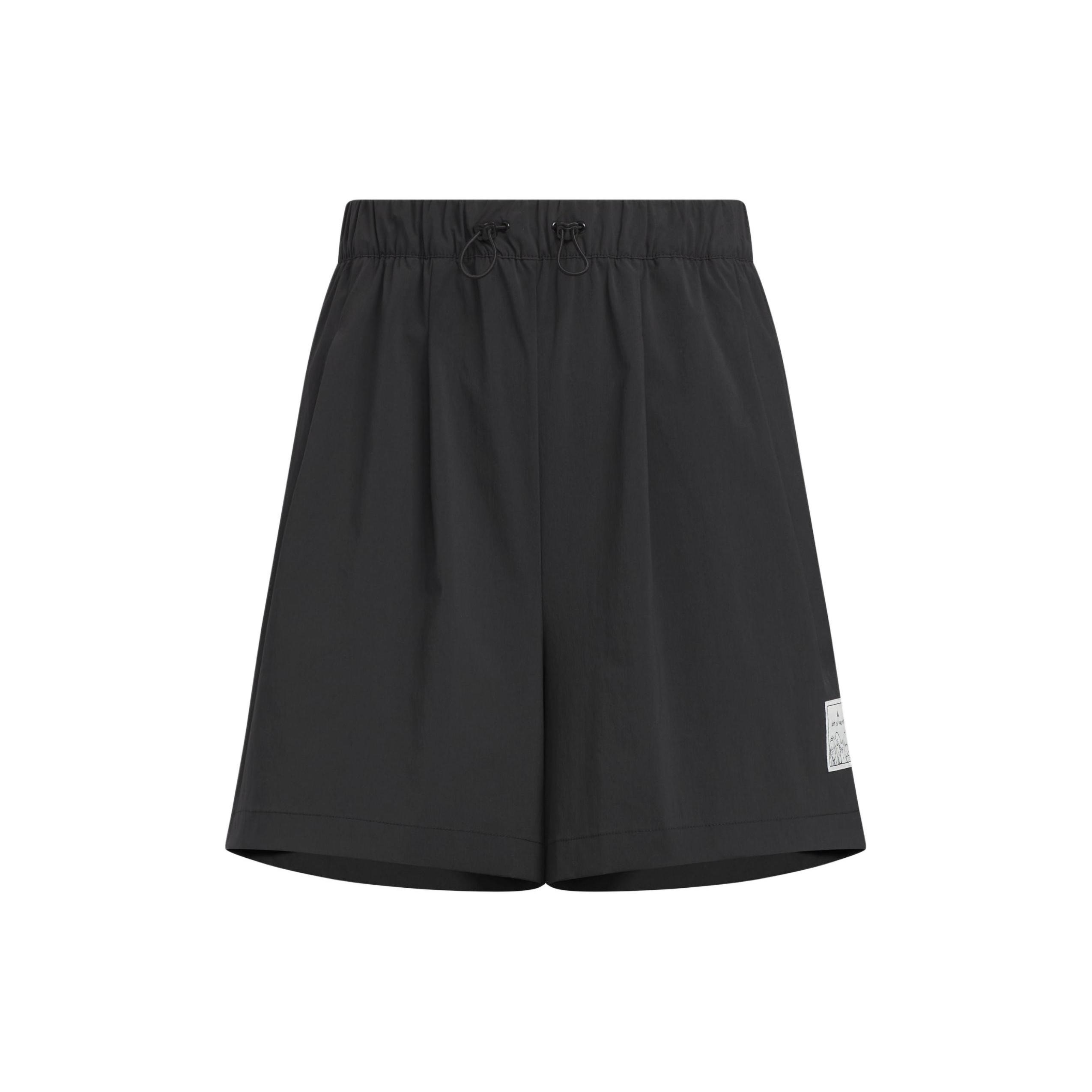 (WMNS) adidas Graphic Woven Shorts Asia Sizing Black Women s JN6665 M