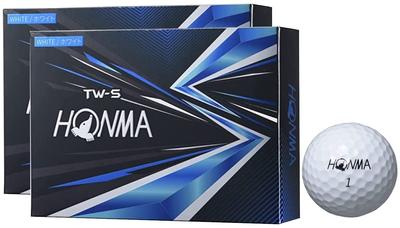 Von 2 Dutzend 24 Honma Golf Golfbälle 2021 Modell Weiß [Set stücke] TW-S (2)