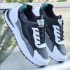 Leichte Leder-Sneaker für Herren für Frühling/Herbst - Lässig, Weiche Sohle, Lauf- & Sportschuhe für Jugendliche und Studenten