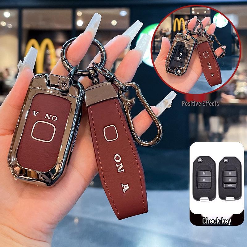 Elfde Generatie Accord Halve Sleutelhoes voor Accord, Civic, CR-V, HR-V, Integra, Vezel, XRV, en Meer