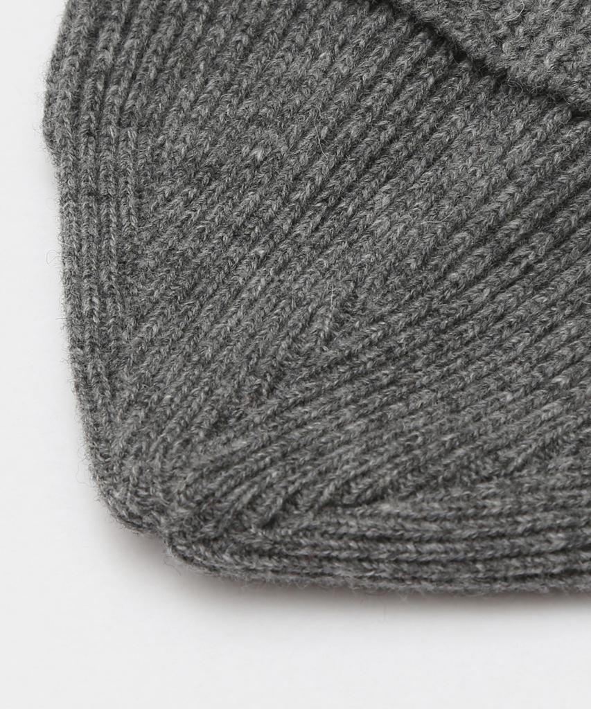 Eondeokeonteulolseutyudio Winter Short Beanie Watch Cap / Lambs Wool / Ht Grey