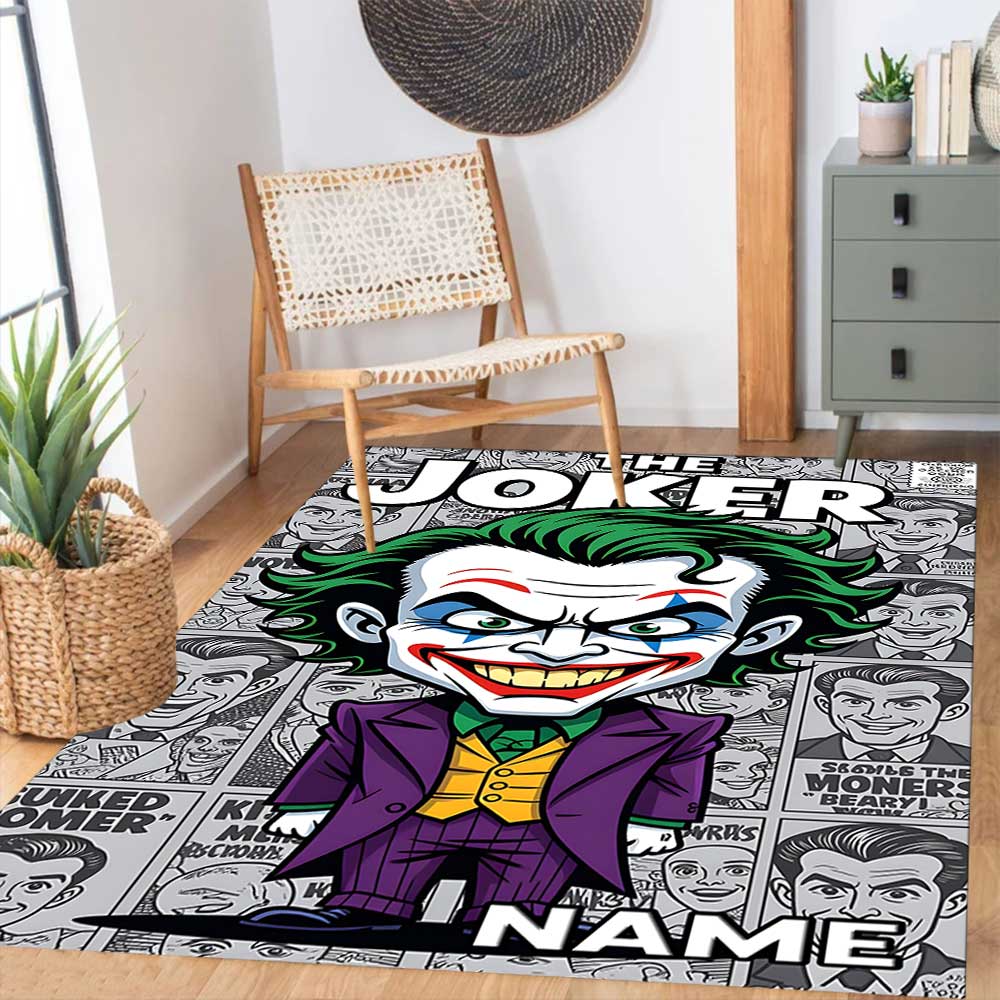 Warner Bros. Film (7) Personalizza il tuo tappeto con nome, cuscino per sedia da ufficio, regalo per camera da letto, soggiorno di casa.