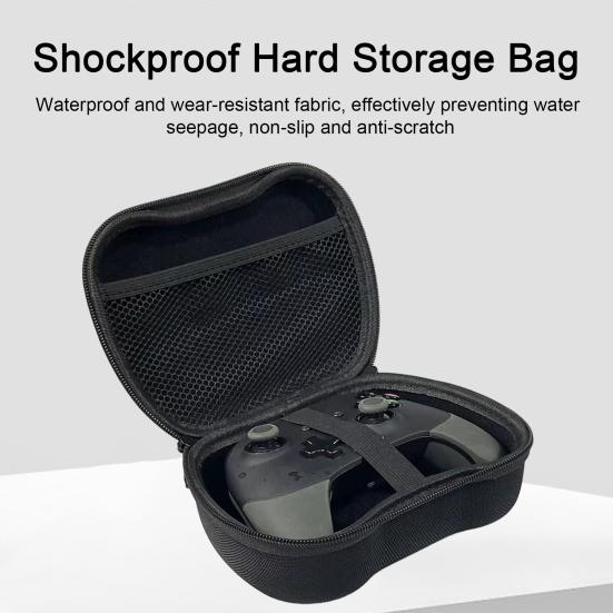 Game Controller Storage Zipper Handle Design Bag with Shockproof Impact Resistant Game Handle
