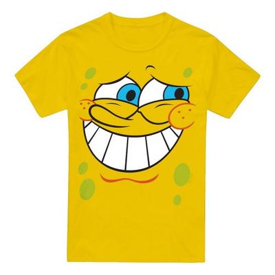 Pánské tričko SpongeBob SquarePants s provinilým obličejem