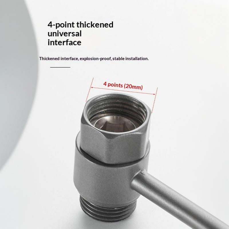 Handheld Shower Head Holder 360 Degrees Rotatable Spray Bracket Toilet Sprayer Base Support Bathroom Accessories