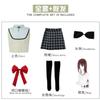 Puella Magi Madoka Magica Schuluniform Cosplay Kostüm Komplettset mit Perücke für Halloween-Party