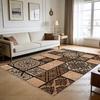Colorful Ethnic Vintage Carpets Bohemian Living Room Decoration Large Area Rugs Washable Floor Fluffy Mat for Bedroom Bedside
