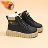 Women Thick Soled Fleece Lined High Top Warm Korean Casual Snow Boots For Ladies