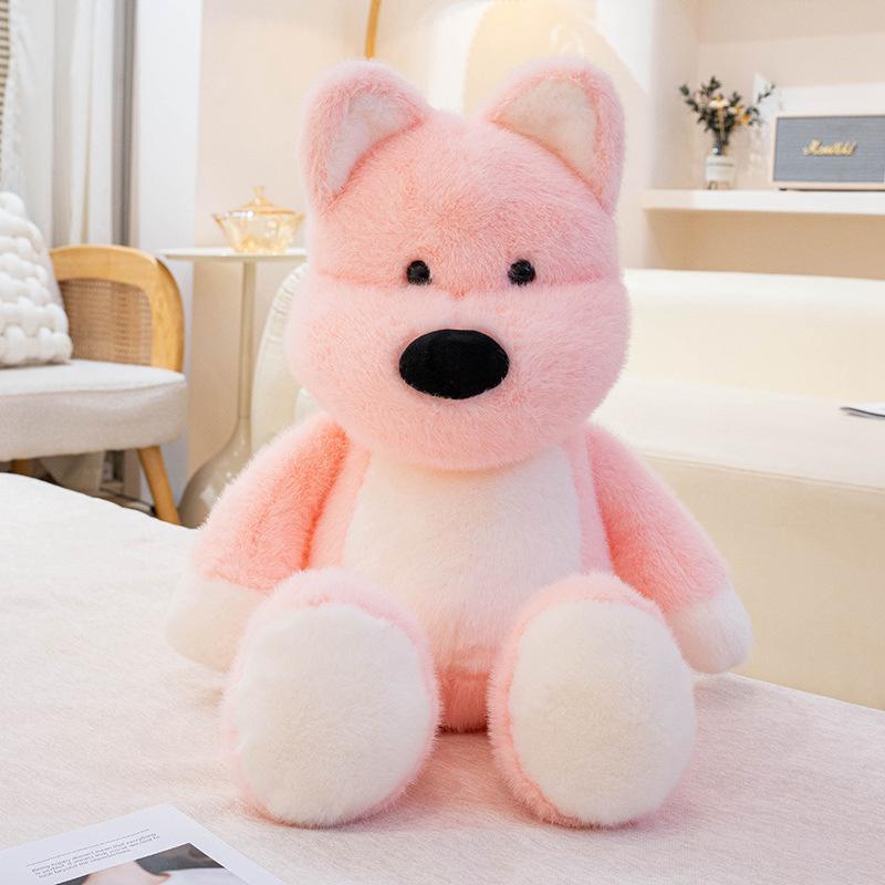 Soft West Highland Doll Plush Toy Big Dog Doll Girl Sleeping Companion Soothing Ragdoll Doll