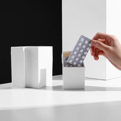 Úložný kufřík Multifunkční sklopné víko HIPS Plastová široká aplikační zásuvka Třídicí box pro domácnost