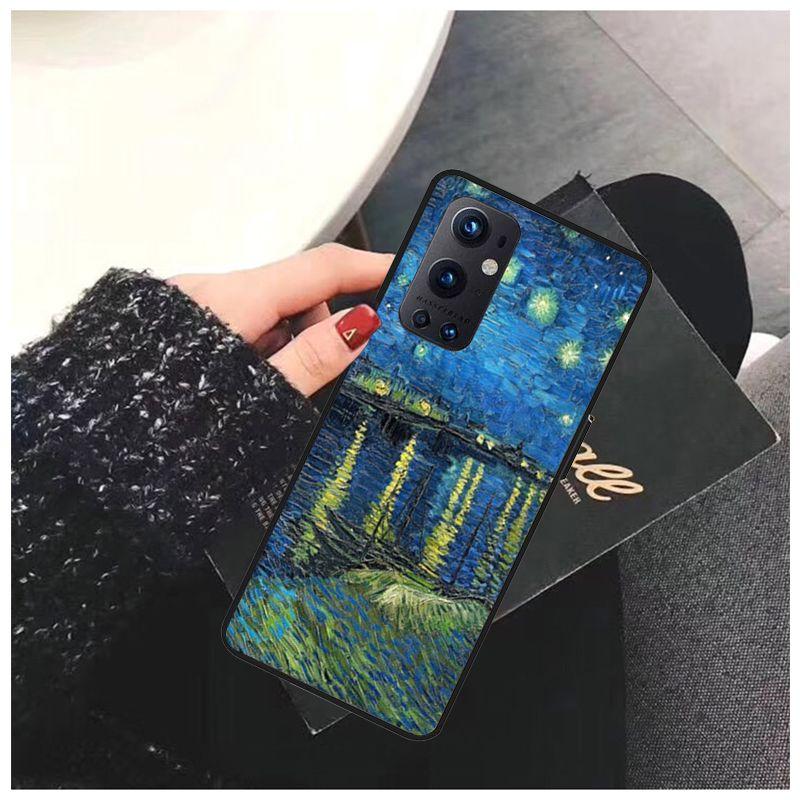 For OnePlus Nord N10 N100 Case CE 5G Funda Van Gogh oil painting Cases for One Plus 6 5T 6T 7T 8T 8PRO 9PRO Phone Cover Coque