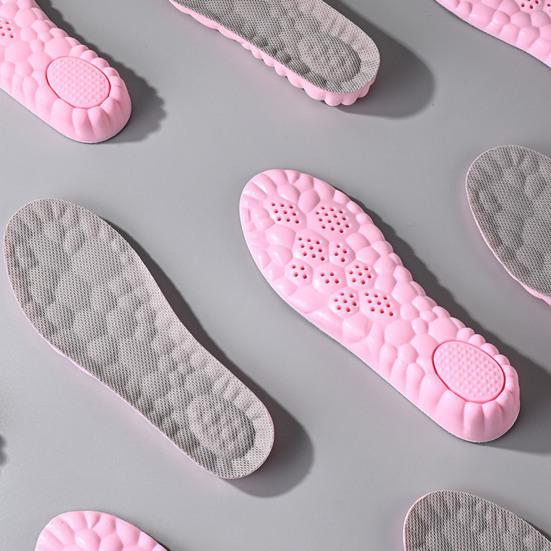 1 Pair 4D Cloud Height Increase Insoles for Men Women Heel Lift Cushion Inserts Soft Memory Foam Height Booster Insoles
