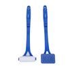 Foldable   Handle Back Lotion Applicator Roller Back Scratcher Set Multifunctional Sunscreen Self Tanner Application Roller Blue