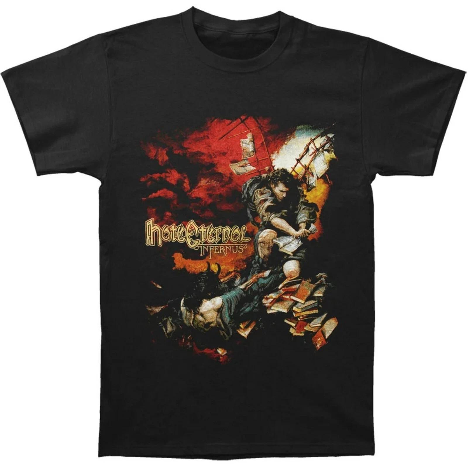 HATE ETERNAL cd cvr INFERNUS Official SHIRT LRG New throne sands ashes kings 4XL