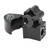 32mm Range Pole Cradle Bracket Aluminum Alloy  Portable Data Collector Cradle with Compass 