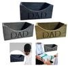 Wooden Dad Hat Holder Box Decor Fathers Day Gift for Boyfriend Dad New Year