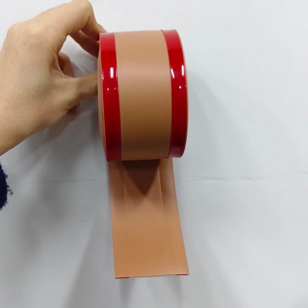 1roll 118.11X2.17in Self-Adhesive Flexible Cable Duct Wall Invisible Cable Organizer Floor Covering Decoration Wall Sticker
