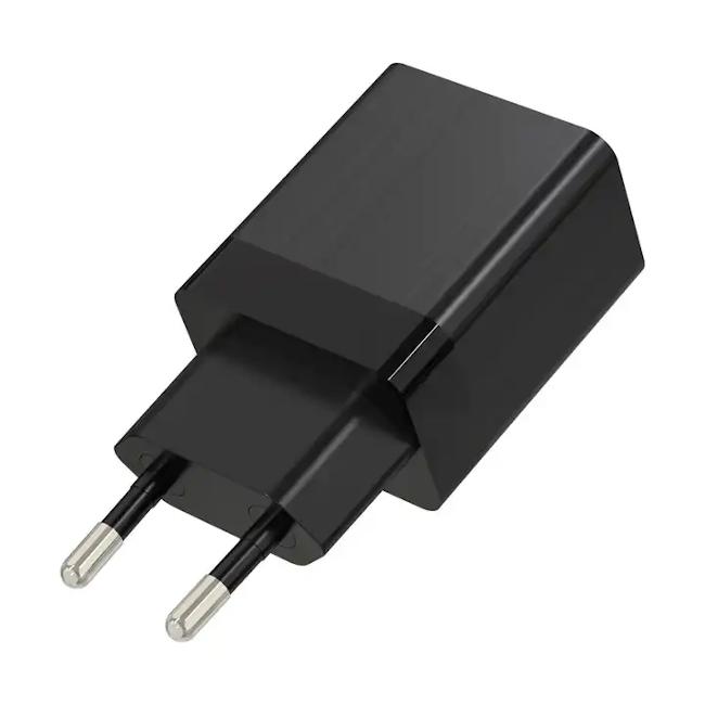 Ładowarka sieciowa 2 usb 5v 2.4a kostka czarna