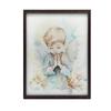 Angel Poster In Delicacy Of Colors Angel Poster In Delicacy Of Colors, 70X100 Cm, Black Aluminum Frame, 230 Gsm Matte Paper