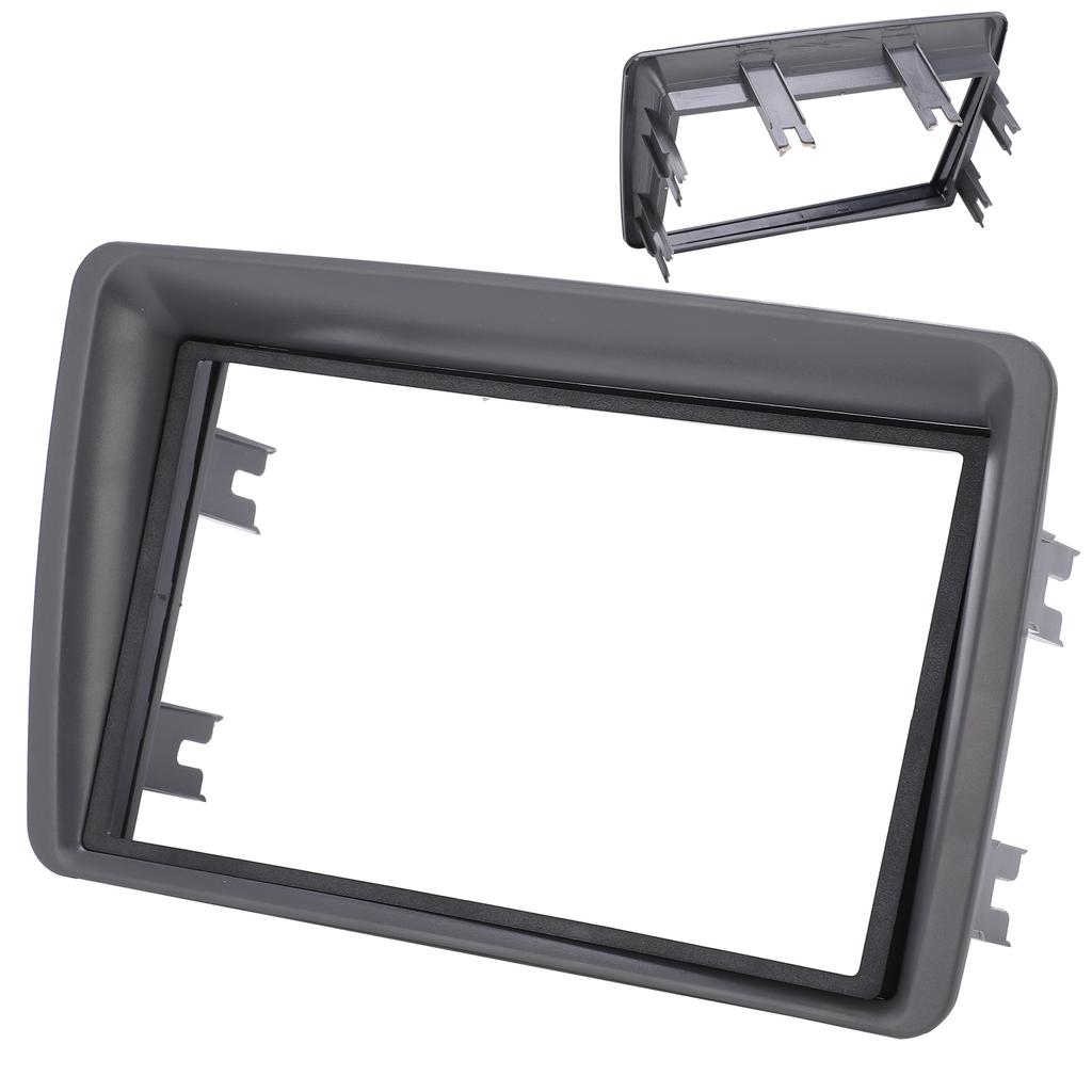 2Din Car Stereo Radio Fascia Center Control CD Dash Panel Frame Replacement for FIAT Panda 2003?2012