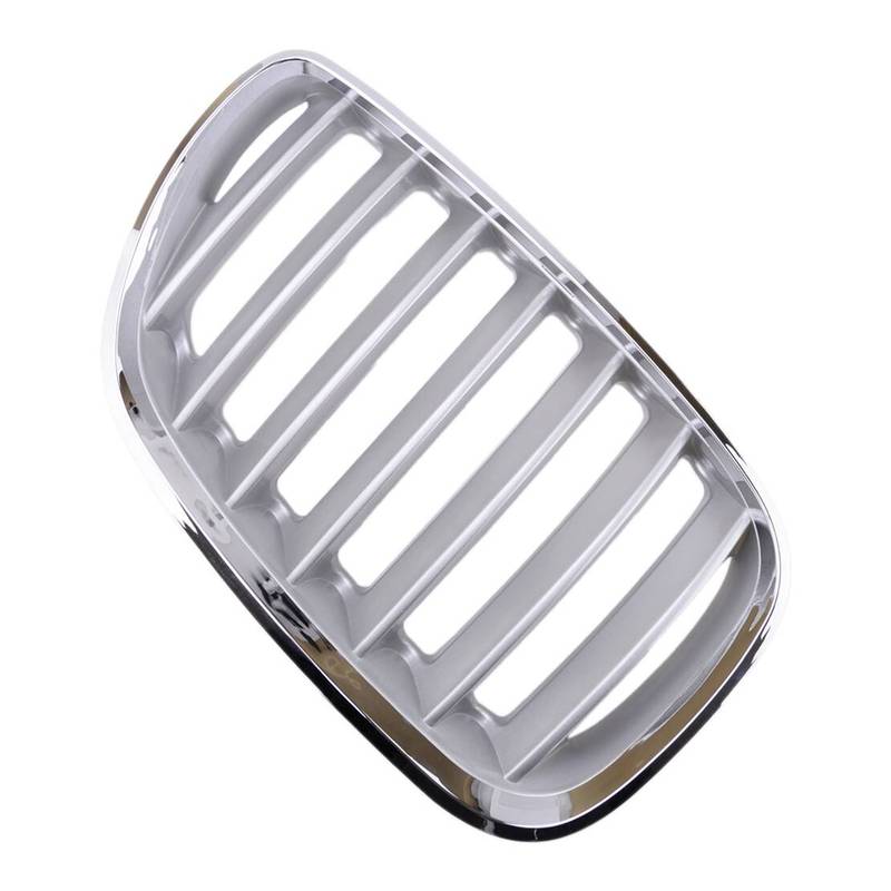 1 Pair Front Bumper Grille Hood Kidney Grill 51137113733 51137124815 51137113734 51137124816 Fit For BMW X5 E53 2004 2005 2006