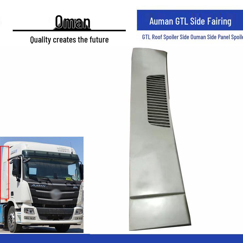 Original Vehicle Accessories: Foton Auman GTL Roof & Side Fairing Deflectors Standard