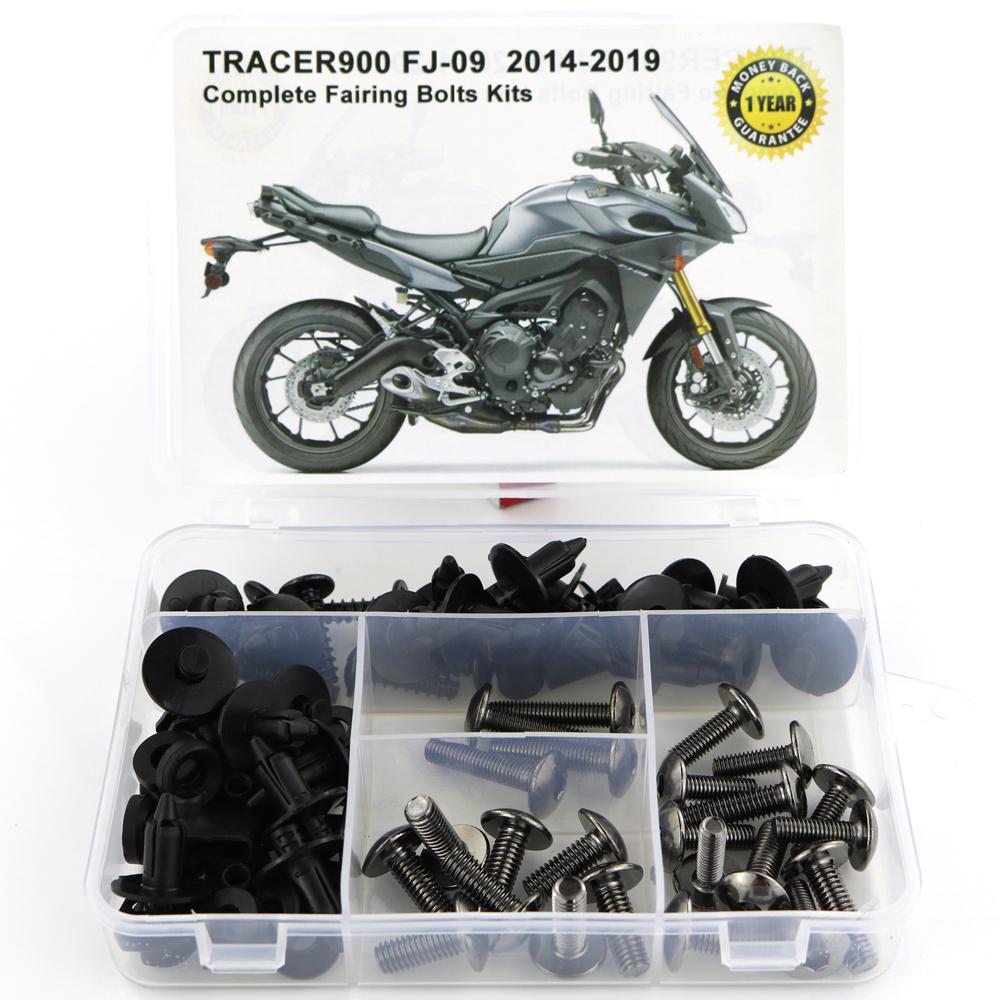 For Yamaha Tracer900 FJ09 FJ-09 2014 2015 2016 2017 2018 Motorcycle Complete Full Fairing Bolts Kit Clips Screws