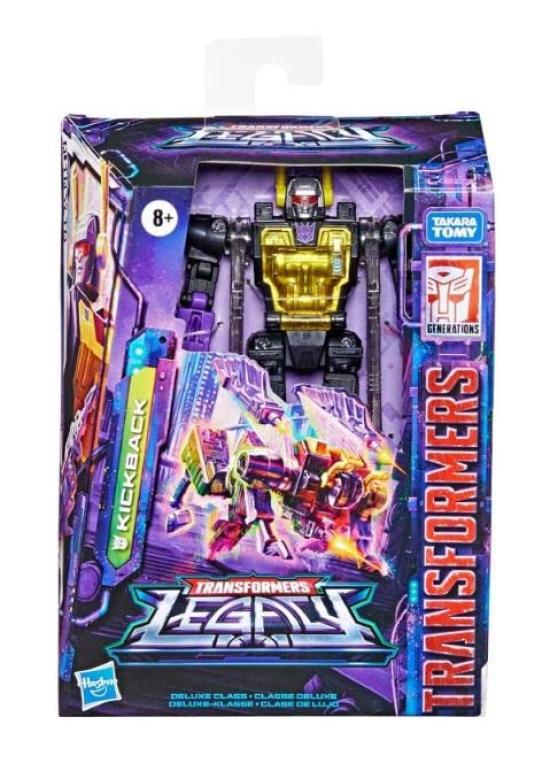 

Transformers: Generations Legacy Deluxe Series 5.5-inch Articulated Action Figure Collection, Autobots, Decepticons... (Kickback)