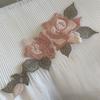 New Small Flower Hand Sewing Accessories Clothes Decorative Patch Cloth Sticker Latin Diy No Adhesive Dance Dress Dance Water-Soluble Embroidery