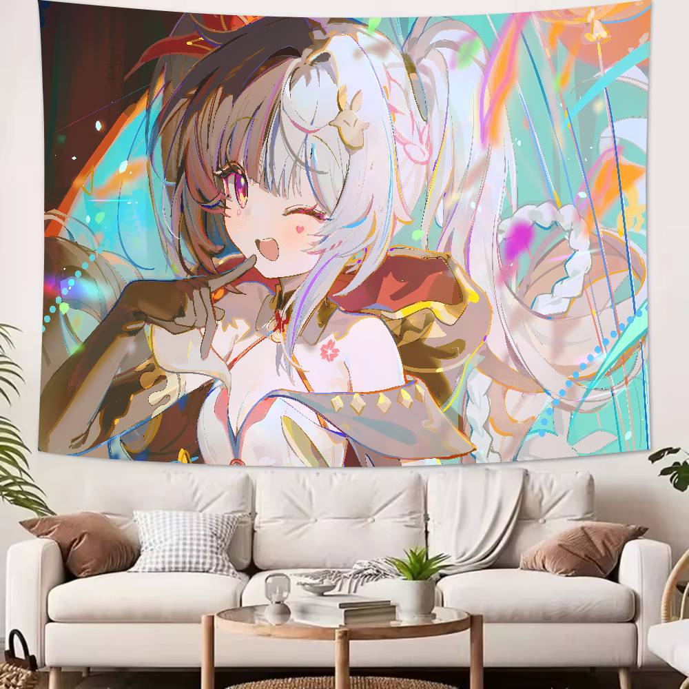 Cute Hot Funny Girl Sparxie Tapestry Decoration Bedroom Dormitory Background Cloth Holiday Home Party Living Room Club Tapestry