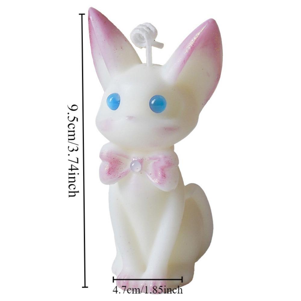 

1 шт. Ручная работа, креативная усовершенствованная свеча в форме животного, ароматическая атмосфера, сопровождаемая ручной подарочной имитацией ароматерапевтической свечи в виде котенка 1