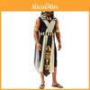 Costum Rochie Cosplay Faraon Egiptean Cleopatra Cu Material Poliester Pentru Evenimente Cosplay