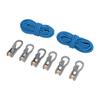Rope with Roller Tensioner Retractable Adjustable Rope Tightening Tensioner Set for Ship Kayak