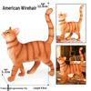 Solid Cute Animal Models: Squirrel, Shiba Inu, Teddy, Hamster, Panda, Flying Squirrel Car/Desktop Ornaments