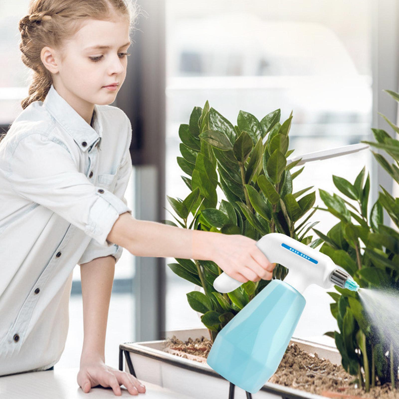 

Electric Spray Bottle Leak-Proof Multi-Purpose 1.2L Electric Mister Spray Bottle For Gardening Lawn Patio Backyard Porch Window China Mainland