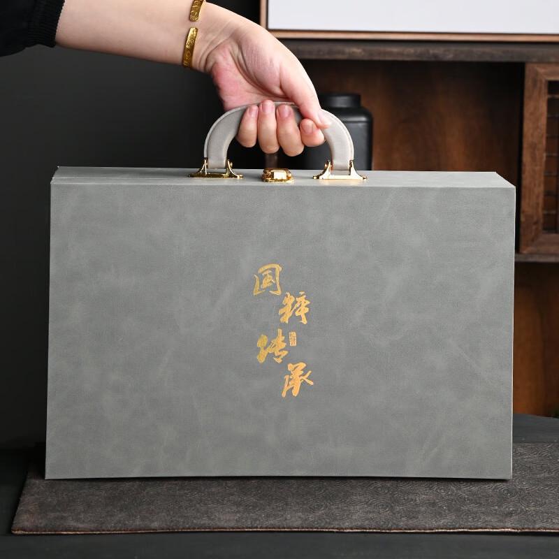 Fumaide Dehua Ge Kiln Ceramic Kung Fu Tea Set (10-Piece, Gift Box)