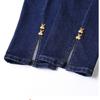 Dimanaf 2025 Spring Women Blue Jeans Pants Female Elastic Basic High Waist Trousers Long Pants