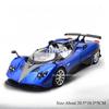 1:24 PAGANI Huayra Zonta HP Miniature Models Toys Alloy Diecast Car Doors Opened Rubber Tire Pull Back Vehices Fashion Ornaments
