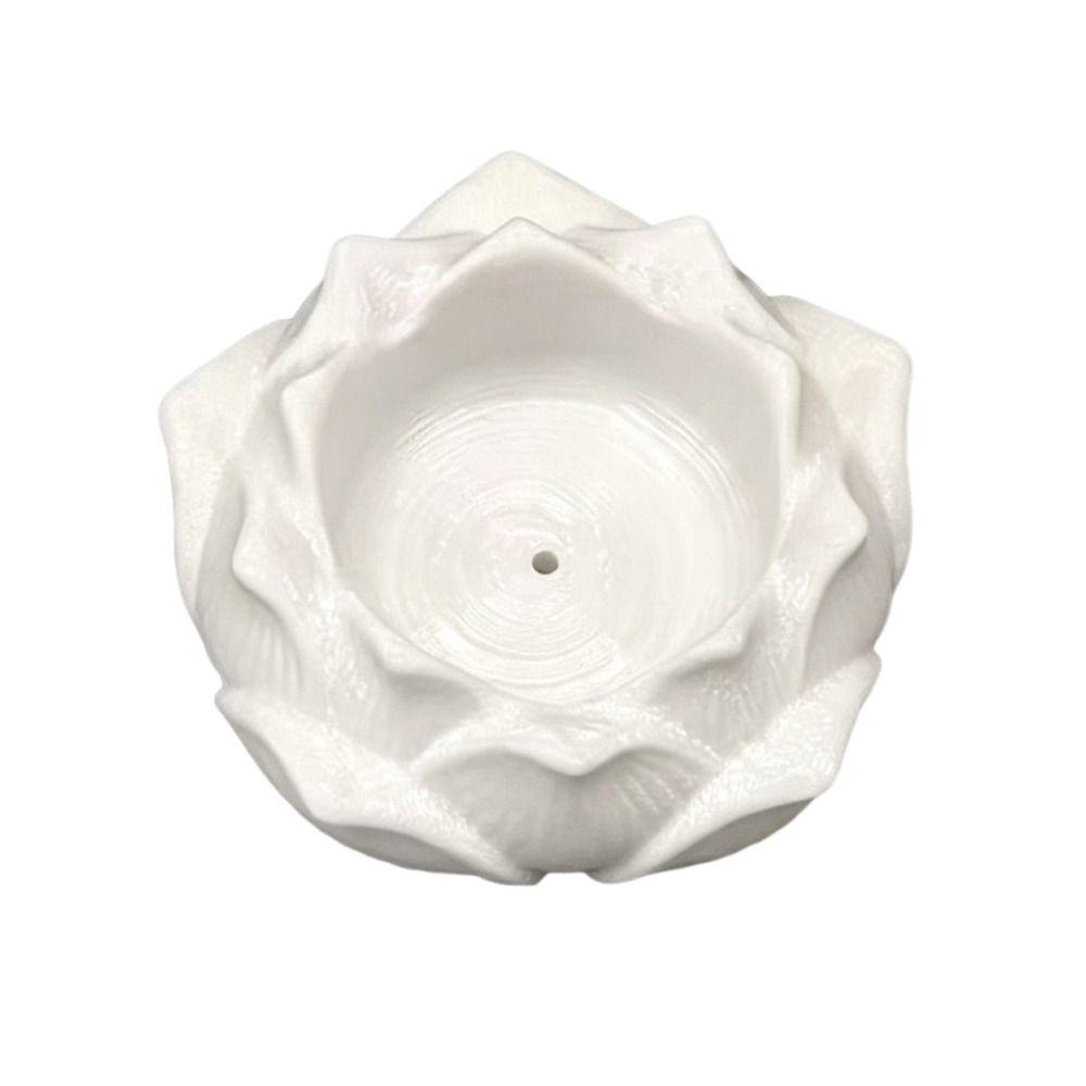 Minimalist Electronic Candle Holder Chinese Style Tabletop Incense Base Purify Air