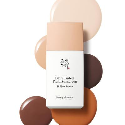 Daily Tinted Sun Serum SPF50+ PA+++ 50ml – Lightweight Tone-Enhancing UV Protection, Korean