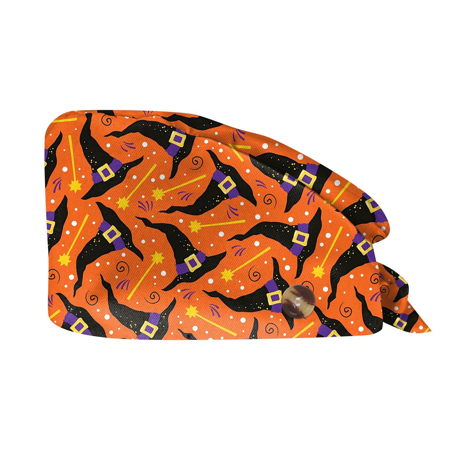 Модная шляпа для работы на Хэллоуин с принтом Повседневная кепка с сумкой One Size — фото 6