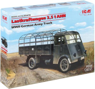 ICM 1/35 Scale German Renault AHN 3.5t German Army Truck Plastic Model 35416