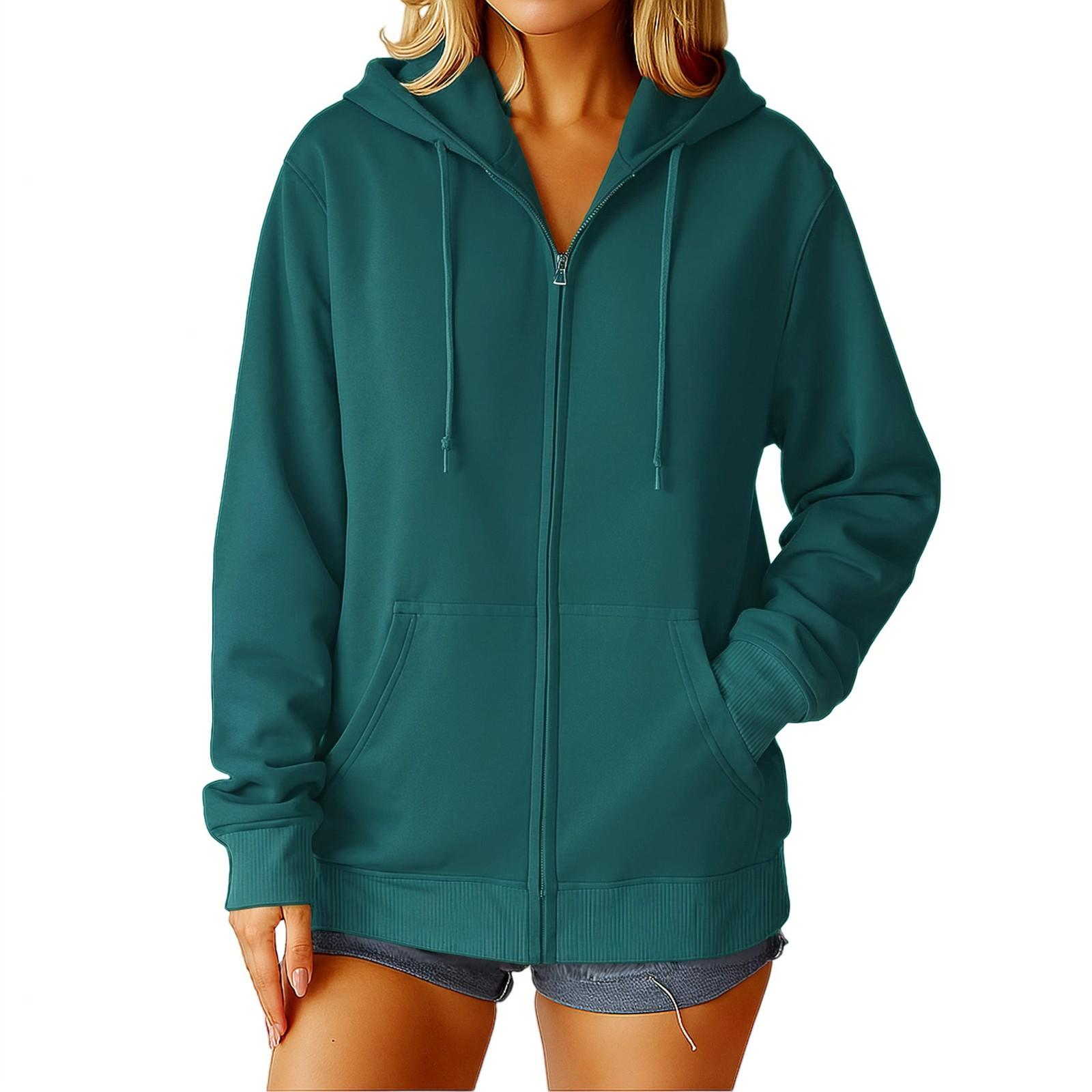 

Женские толстовки Осенние толстовки для игрового дня Повседневное пальто с длинным рукавом и свободного кроя Осенняя толстовка XL тёмно-синий